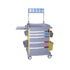 Carrello di trattamento economico dell'ospedale dell'ospedale ABS dell'Emergenza medica